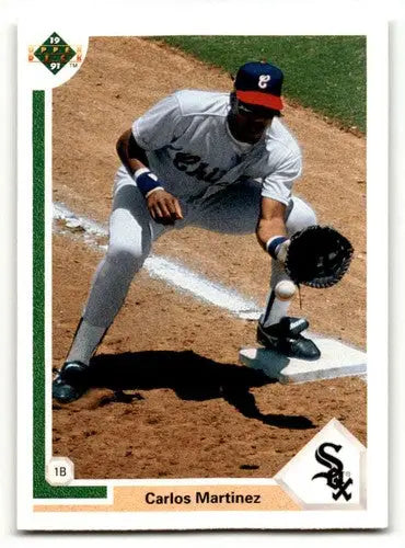 Carlos Martinez Chicago White Sox baseball card from 1991 Upper Deck #625