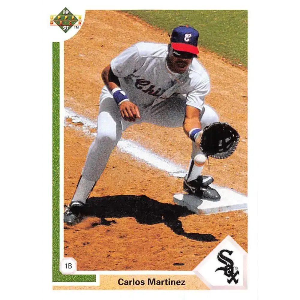 1991 Upper Deck #625 Carlos Martinez EX Excellent Chicago White Sox Baseball Card - Baseball Card Single
