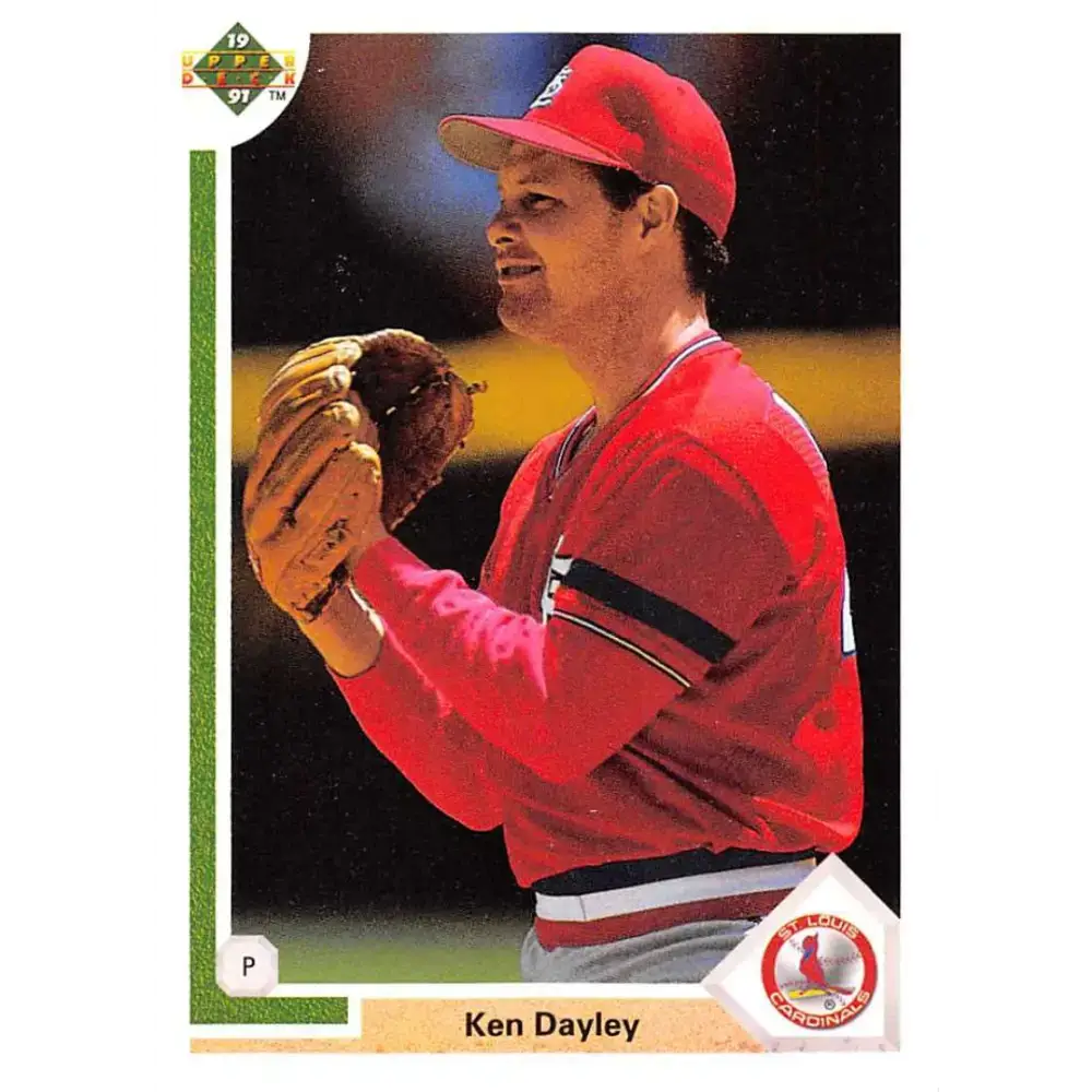 1991 Upper Deck #628 Ken Dayley EX Excellent St. Louis Cardinals Baseball Card - Baseball Card Single
