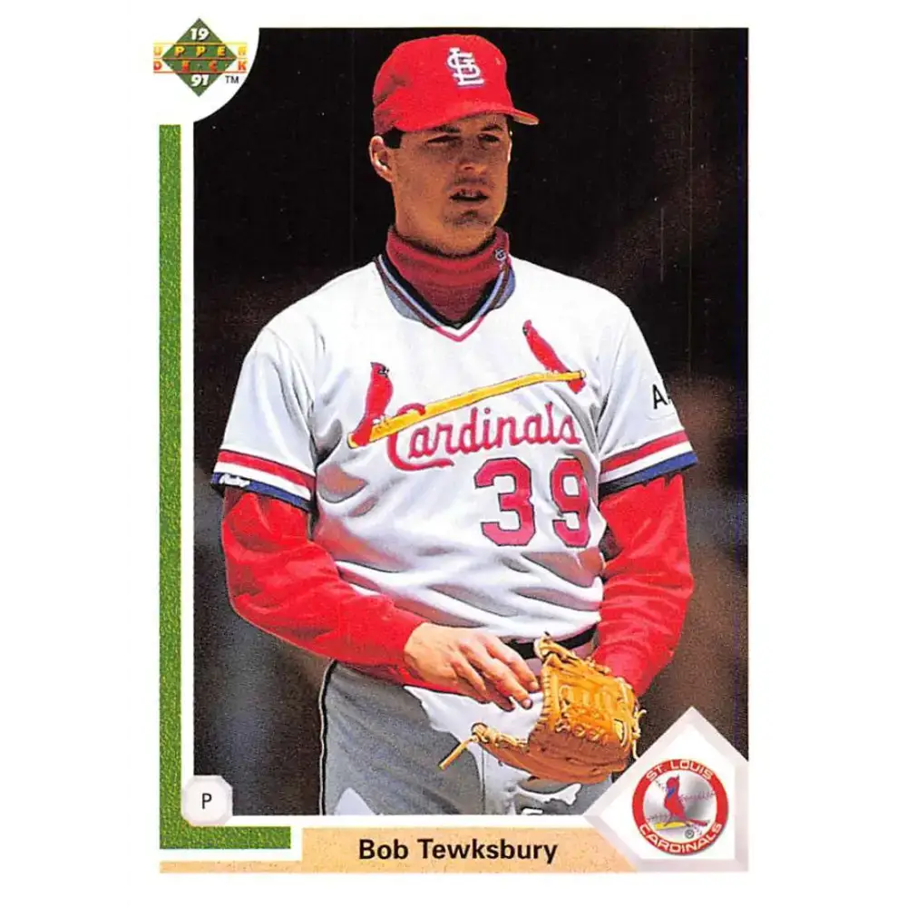 1991 Upper Deck #630 Bob Tewksbury EX Excellent St. Louis Cardinals Baseball Card