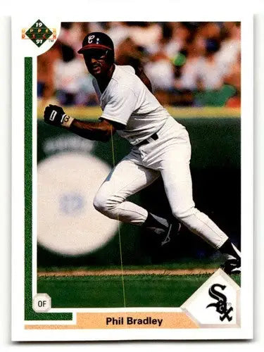1991 Upper Deck #641 Phil Bradley Chicago White Sox Baseball Cards E ID:58202 - Baseball Card Single