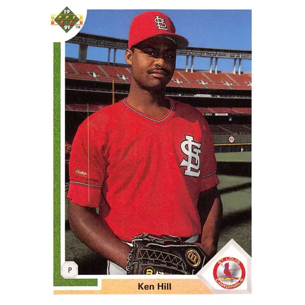 1991 Upper Deck #647 Ken Hill EX Excellent St. Louis Cardinals Baseball Card - Baseball Card Single