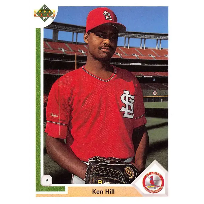 1991 Upper Deck #647 Ken Hill EX Excellent St. Louis Cardinals Baseball Card - Baseball Card Single