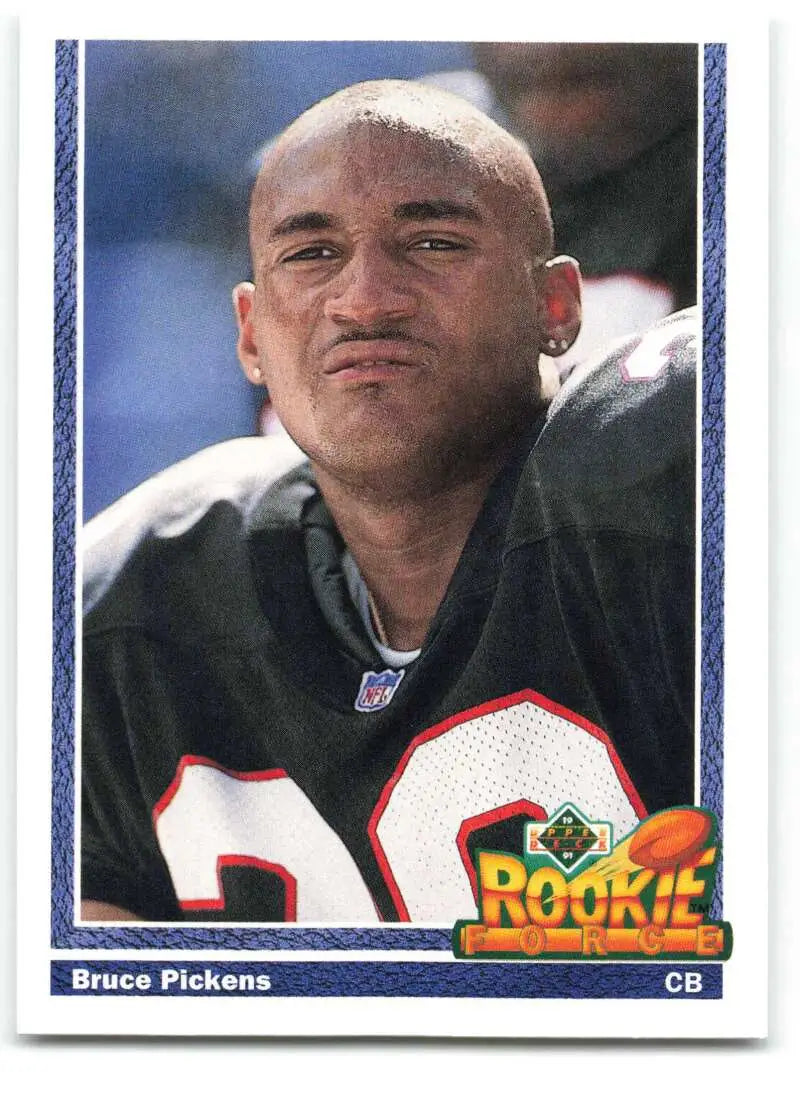 1991 Upper Deck #649 Bruce Pickens NM-MT Atlanta Falcons Football Card - Football Card Single