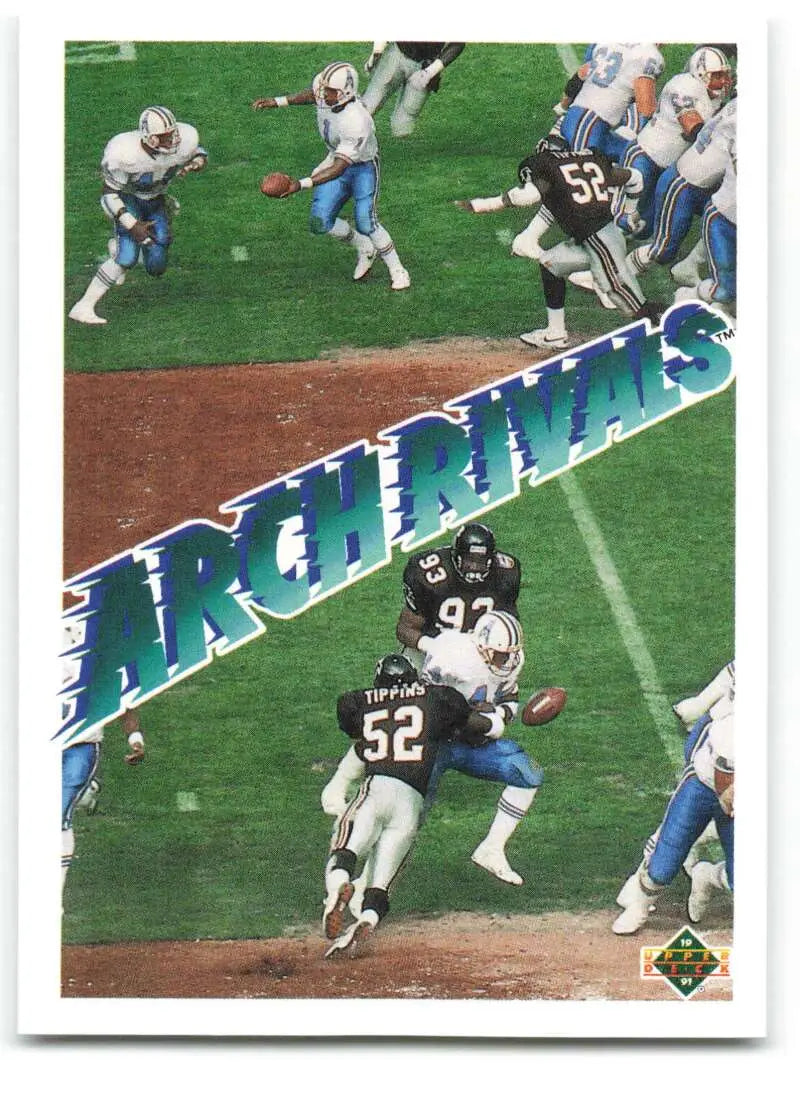 1991 Upper Deck #657 Lorenzo White/Ken Tippins NM-MT Atlanta Falcons/Houston Oilers Football Card - Football Card Single