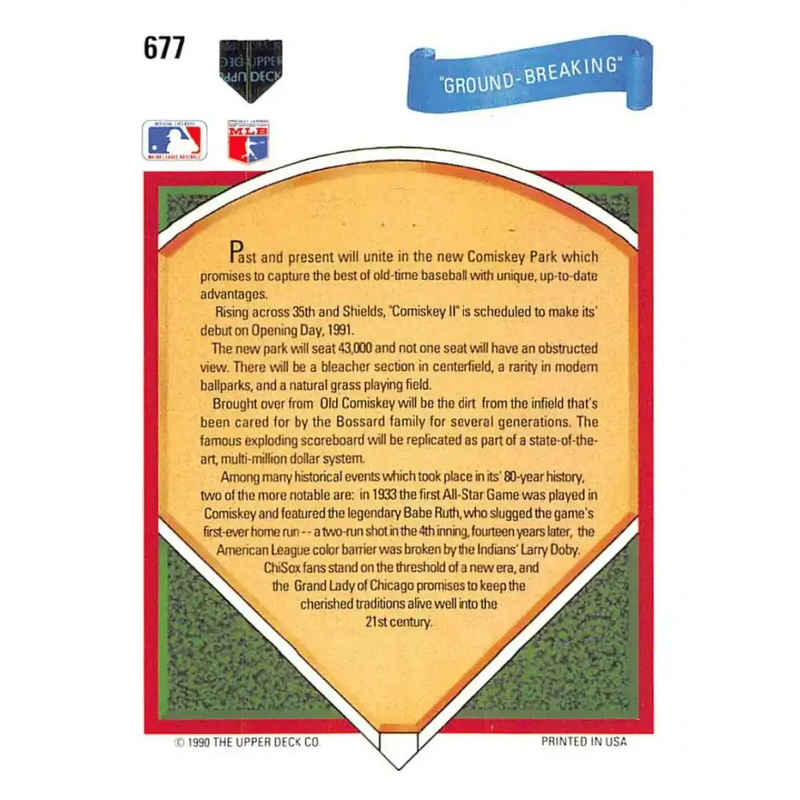 1991 Upper Deck #677 Carlton Fisk/Robin Ventura EX Excellent Chicago White Sox Baseball Card - Baseball Card Single