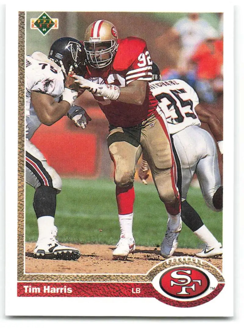 1991 Upper Deck #680 Tim Harris NM-MT San Francisco 49ers Football Card - Football Card Single