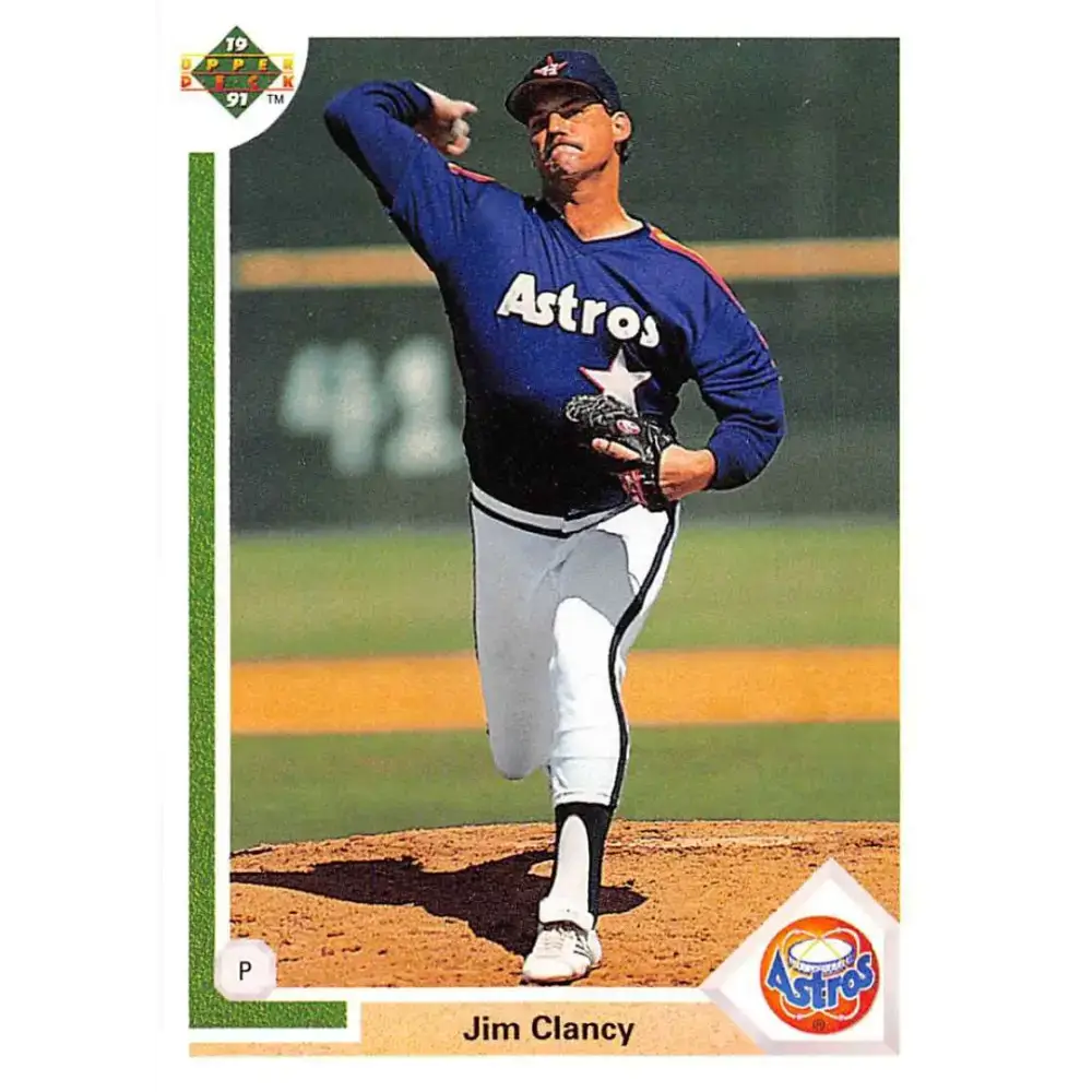 1991 Upper Deck #682 Jim Clancy NM-MT Houston Astros Baseball Card - Baseball Card Single
