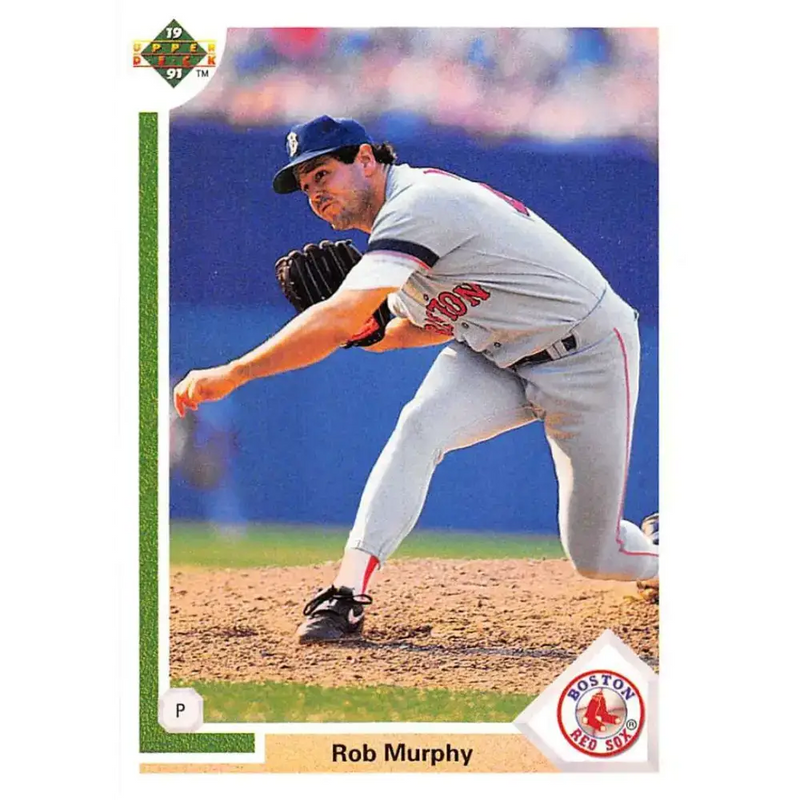 1991 Upper Deck #683 Rob Murphy NM-MT Boston Red Sox Baseball Card - Baseball Card Single