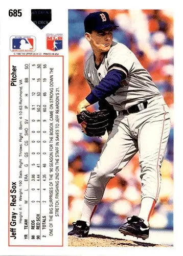 1991 Upper Deck #685 Jeff Gray ID:45688 - Baseball Card Single