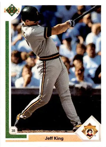 1991 Upper Deck #687 Jeff King ID:45685 - Baseball Card Single