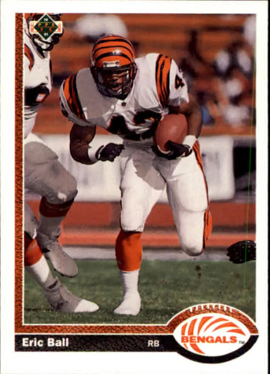 1991 Upper Deck #690 Eric Ball NM-MT Cincinnati Bengals Football Card - Football Card Single