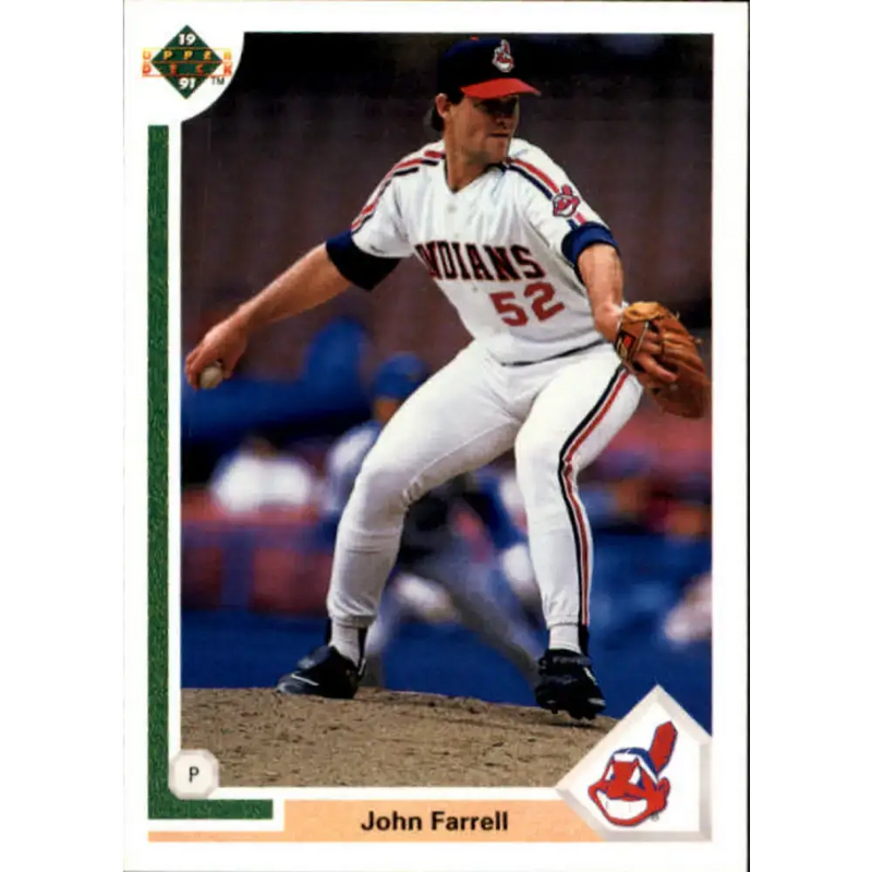 1991 Upper Deck #692 John Farrell EX Excellent Cleveland Indians Baseball Card - Baseball Card Single