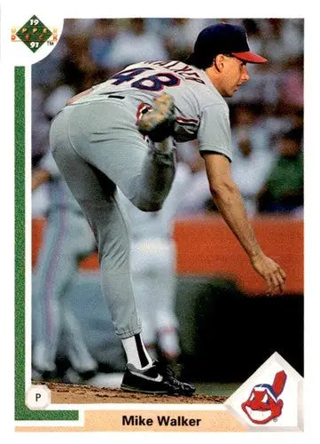 1991 Upper Deck #694 Mike Walker ID:45686 - Baseball Card Single