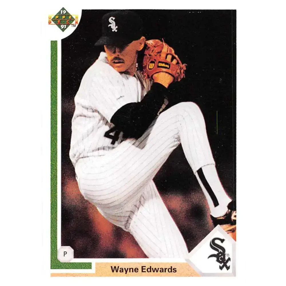 1991 Upper Deck #697 Wayne Edwards NM-MT Chicago White Sox Baseball Card - Baseball Card Single