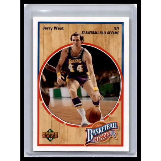 1991 Upper Deck #7 Jerry West NM-MT Los Angeles Lakers Basketball Card - Basketball Card Single