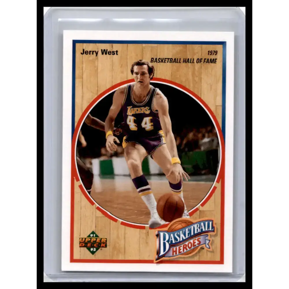 1991 Upper Deck #7 Jerry West NM-MT Los Angeles Lakers Basketball Card - Basketball Card Single