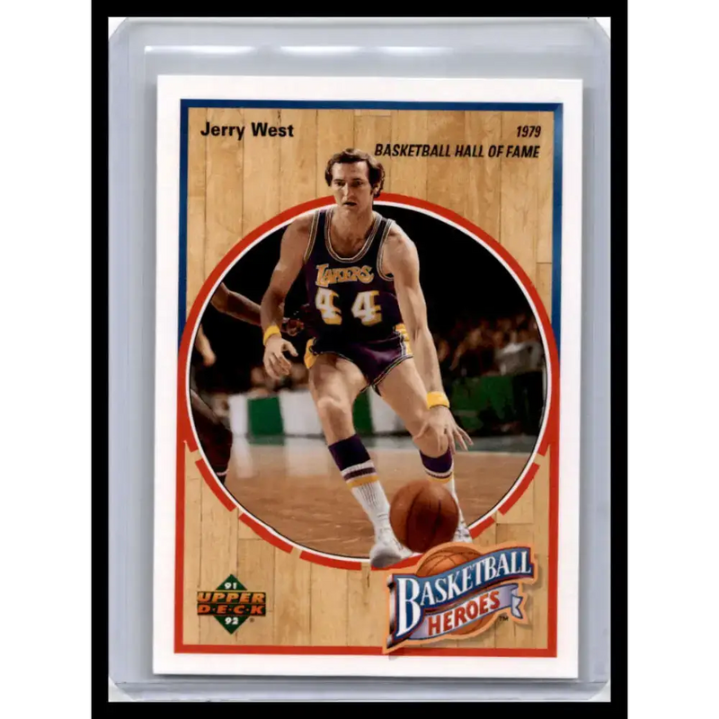 1991 Upper Deck #7 Jerry West NM-MT Los Angeles Lakers Basketball Card - Basketball Card Single