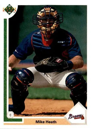 1991 Upper Deck #701 Mike Heath ID:45649 - Baseball Card Single