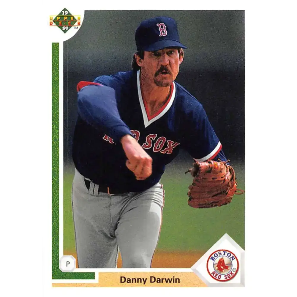 1991 Upper Deck #705 Danny Darwin EX Excellent Boston Red Sox Baseball Card - Baseball Card Single