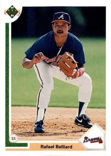 1991 Upper Deck Rafael Belliard baseball card with original gloss product image