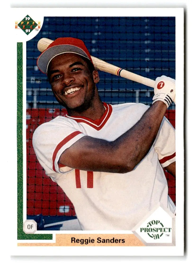 1991 Upper Deck #71 Reggie Sanders - Baseball Card Single