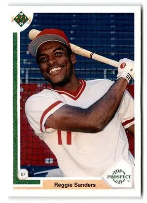 1991 Upper Deck #71 Reggie Sanders - Baseball Card Single