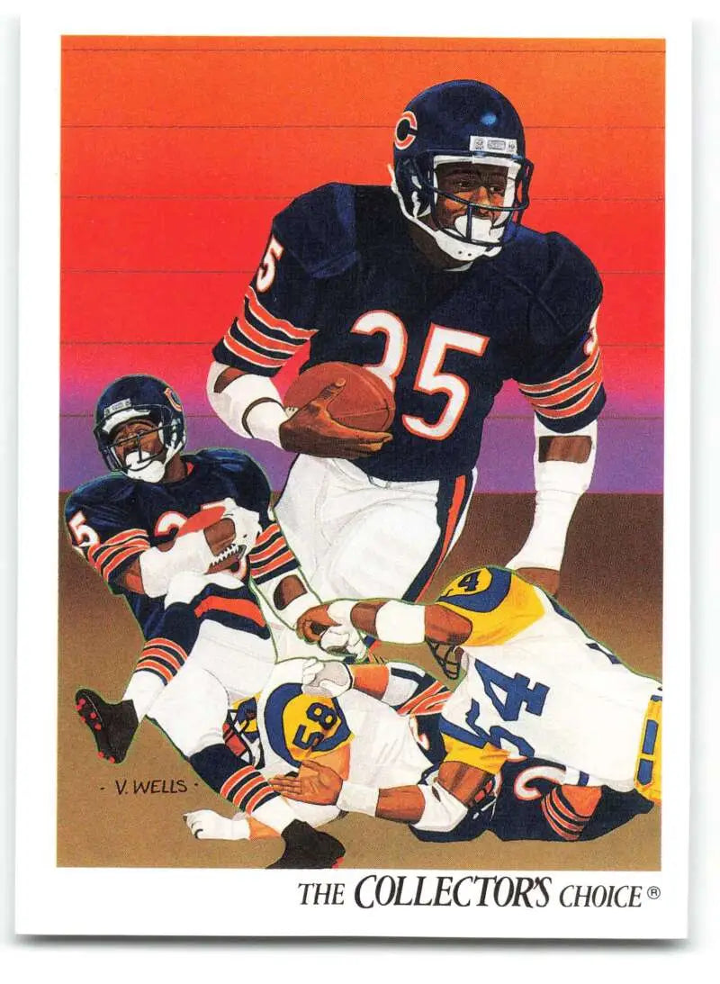 1991 Upper Deck #72 Neal Anderson NM-MT Chicago Bears Football Card - Football Card Single