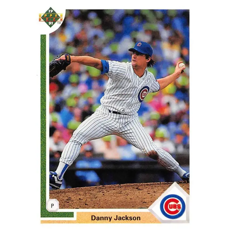 1991 Upper Deck #723 Danny Jackson NM-MT Chicago Cubs Baseball Card - Baseball Card Single