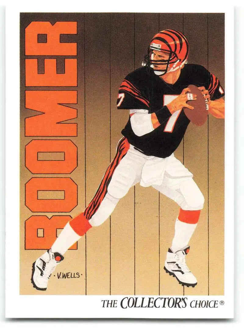 1991 Upper Deck #73 Boomer Esiason NM-MT Cincinnati Bengals Football Card - Football Card Single
