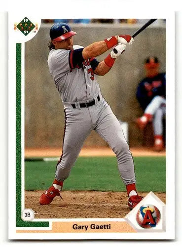 1991 Upper Deck #731 Gary Gaetti California Angels Baseball Cards EX ID:59125 - Baseball Card Single