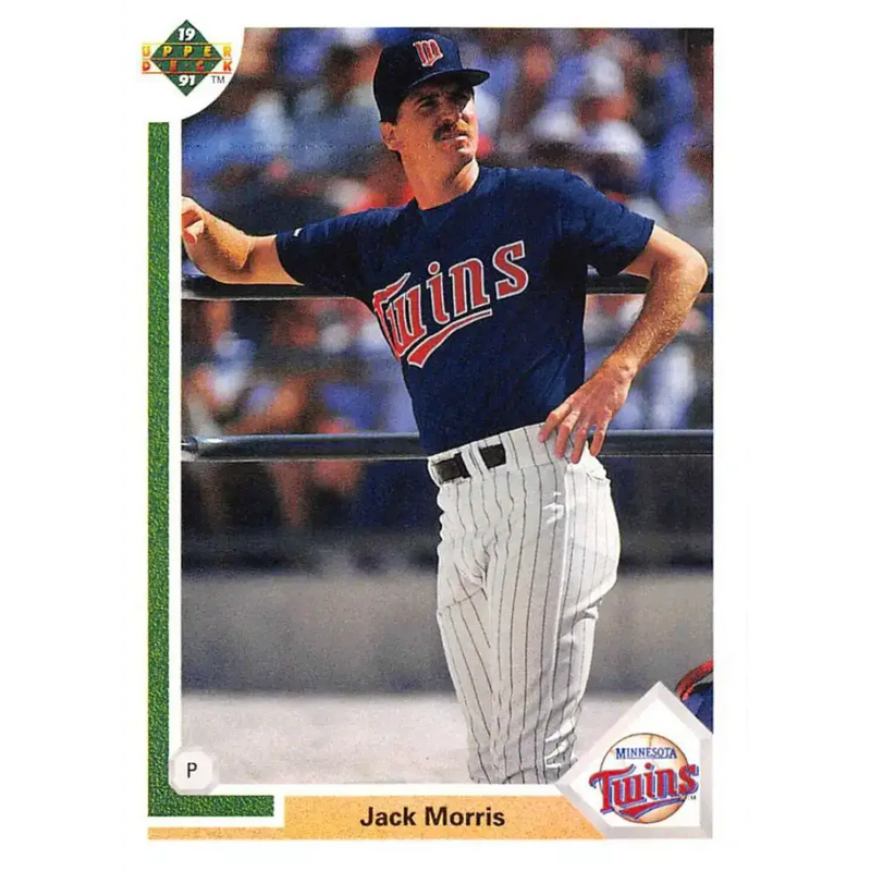 1991 Upper Deck #736 Jack Morris NM-MT Minnesota Twins Baseball Card - Baseball Card Single