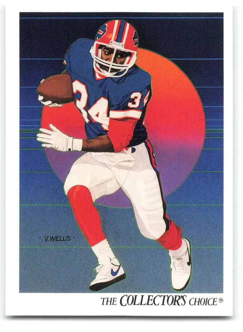 1991 Upper Deck #74 Thurman Thomas NM-MT Buffalo Bills Football Card - Football Card Single