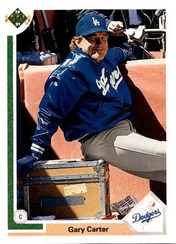 1991 Upper Deck #758 Gary Carter ID:45636 - Baseball Card Single