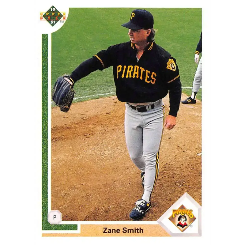 1991 Upper Deck #759 Zane Smith NM-MT Pittsburgh Pirates Baseball Card - Baseball Card Single