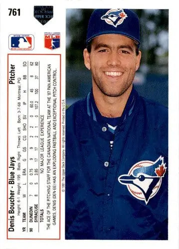 1991 Upper Deck #761 Denis Boucher ID:45635 - Baseball Card Single