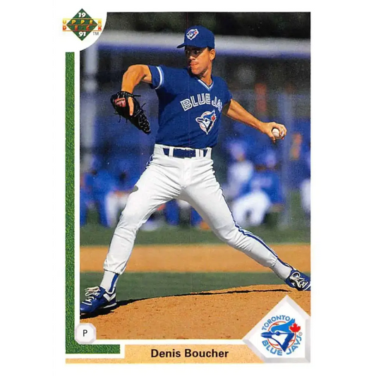 1991 Upper Deck #761 Denis Boucher NM-MT RC Rookie Toronto Blue Jays Baseball Card - Baseball Card Single