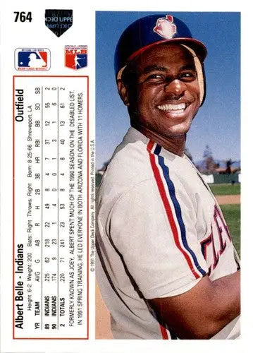 1991 Upper Deck #764 Albert Belle ID:45624 - Baseball Card Single