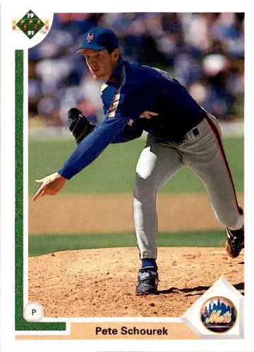 1991 Upper Deck #766 Pete Schourek ID:45631 - Baseball Card Single