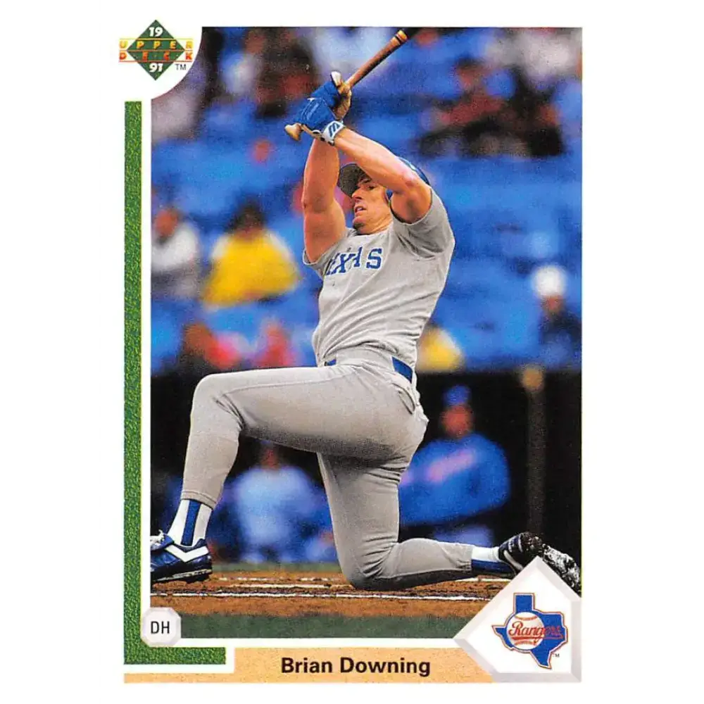 1991 Upper Deck #770 Brian Downing NM-MT Texas Rangers Baseball Card - Baseball Card Single