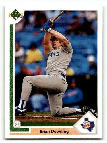 1991 Upper Deck #770 Brian Downing Texas Rangers Baseball Cards NM N ID:54279 - Baseball Card Single