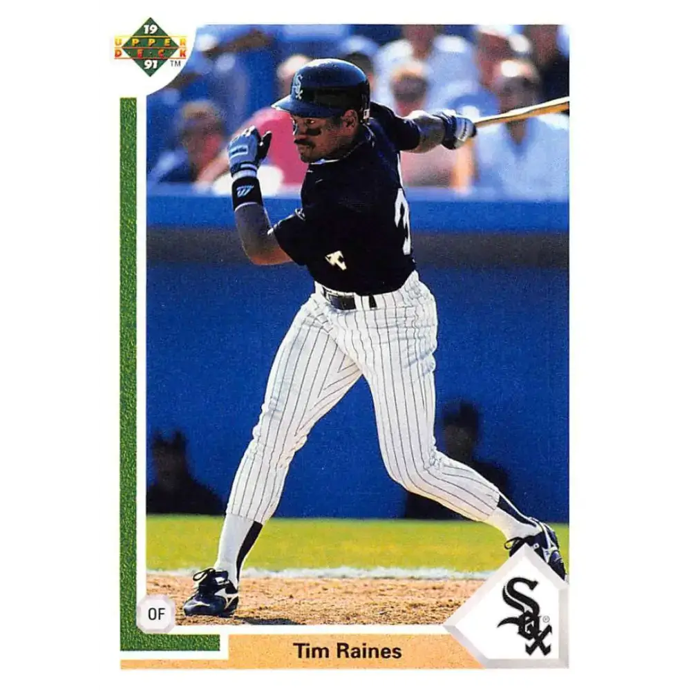 1991 Upper Deck #773 Tim Raines EX Excellent Chicago White Sox Baseball Card - Baseball Card Single