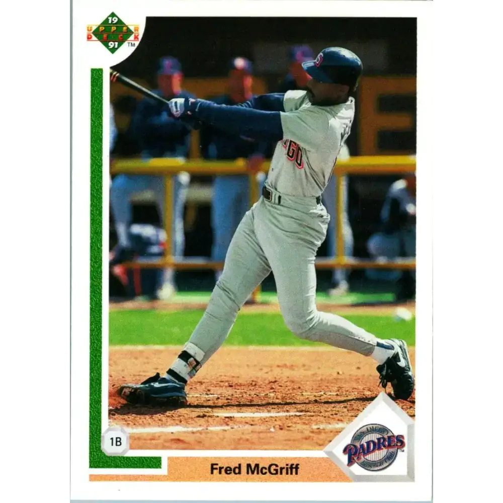 1991 Upper Deck #775 Fred McGriff NM-MT San Diego Padres Baseball Card - Baseball Card Single
