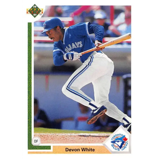 1991 Upper Deck #783 Devon White NM-MT Toronto Blue Jays Baseball Card - Baseball Card Single