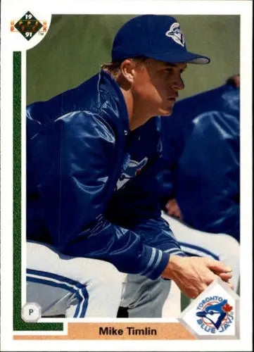 1991 Upper Deck #785 Mike Timlin NM-MT RC Rookie Blue Jays - Baseball Card Single