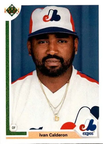 1991 Upper Deck #786 Ivan Calderon ID:45705 - Baseball Card Single