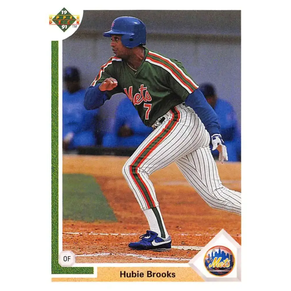 1991 Upper Deck #787 Hubie Brooks NM-MT New York Mets Baseball Card - Baseball Card Single