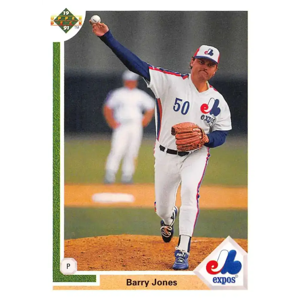 1991 Upper Deck #789 Barry Jones NM-MT Montreal Expos Baseball Card - Baseball Card Single