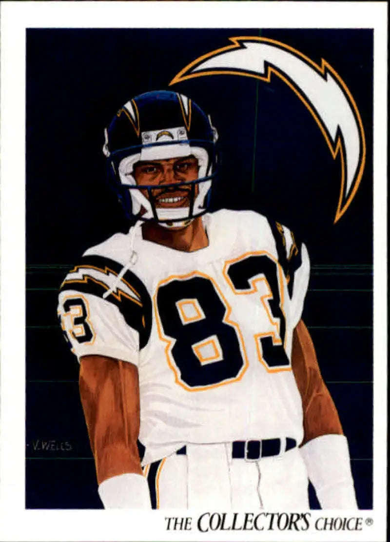 1991 Upper Deck #79 Anthony Miller NM-MT San Diego Chargers Football Card - Football Card Single
