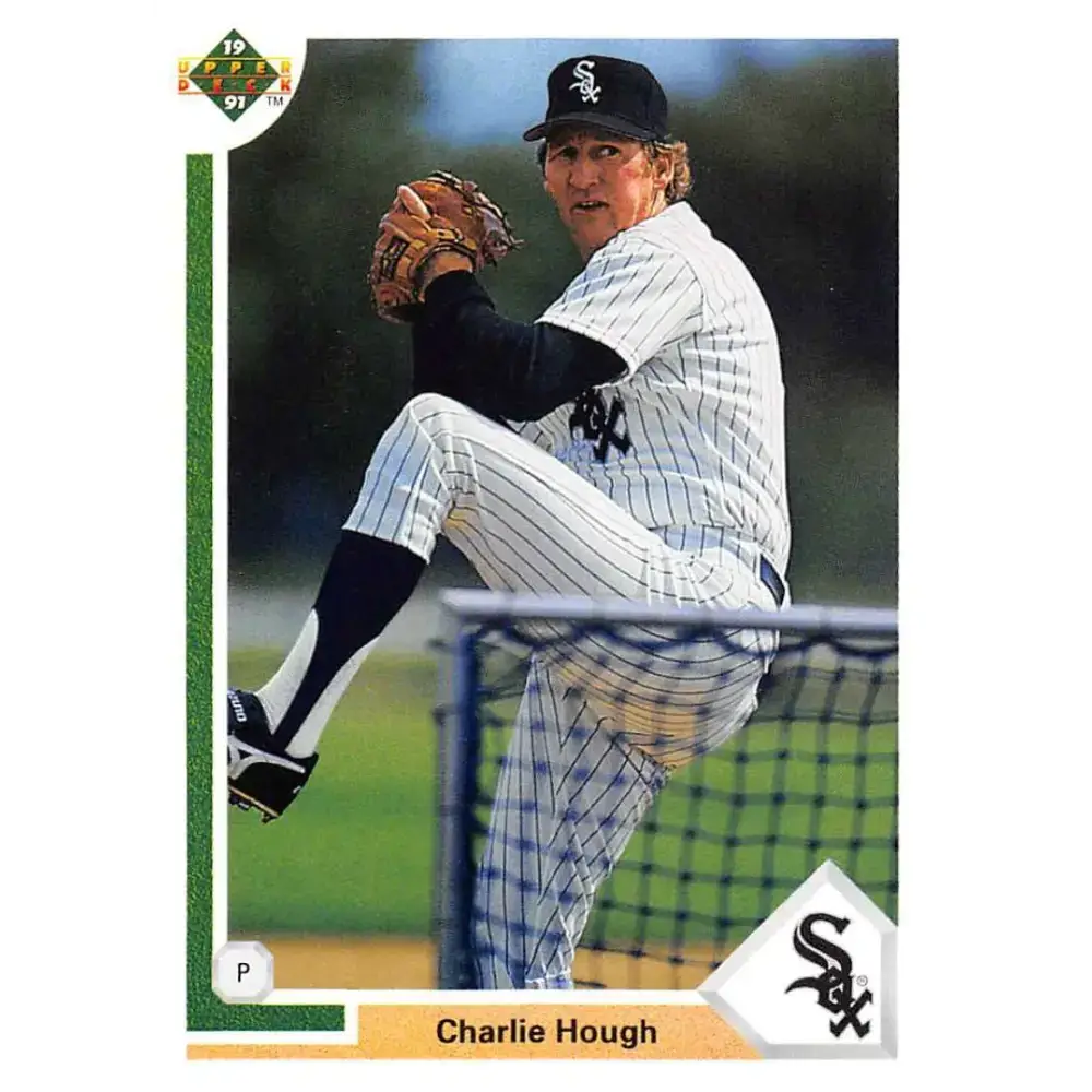 1991 Upper Deck #792 Charlie Hough NM-MT Chicago White Sox Baseball Card - Baseball Card Single